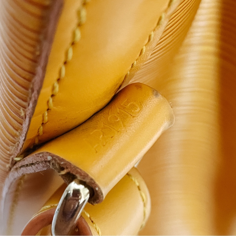 HOST PICK! Louis Vuitton Epi Noe Bucket Bag. Gorg Fall Color. Quiet Luxury! - Picture 12 of 16